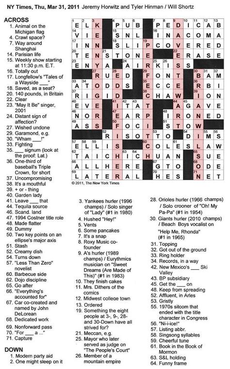 Pitch related nyt crossword - Below is the potential answer to this crossword clue, which we found on March 6 2023 within the LA Times Crossword. It’s worth cross-checking your answer length and whether this looks right if it’s a different crossword though, as some clues can have multiple answers depending on the author of the crossword puzzle. ONKEY.